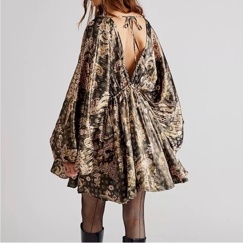 NWT Free people arzel mini Dress - Picture 2 of 3